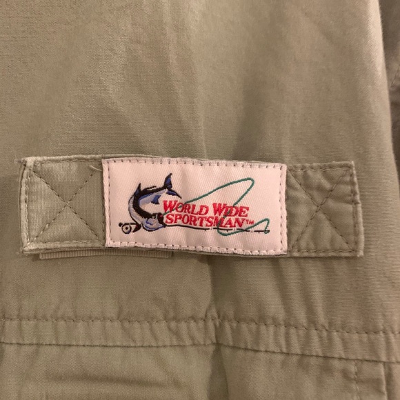 World Wide Sportsman Size M Green Shirt - Picture 5 of 8